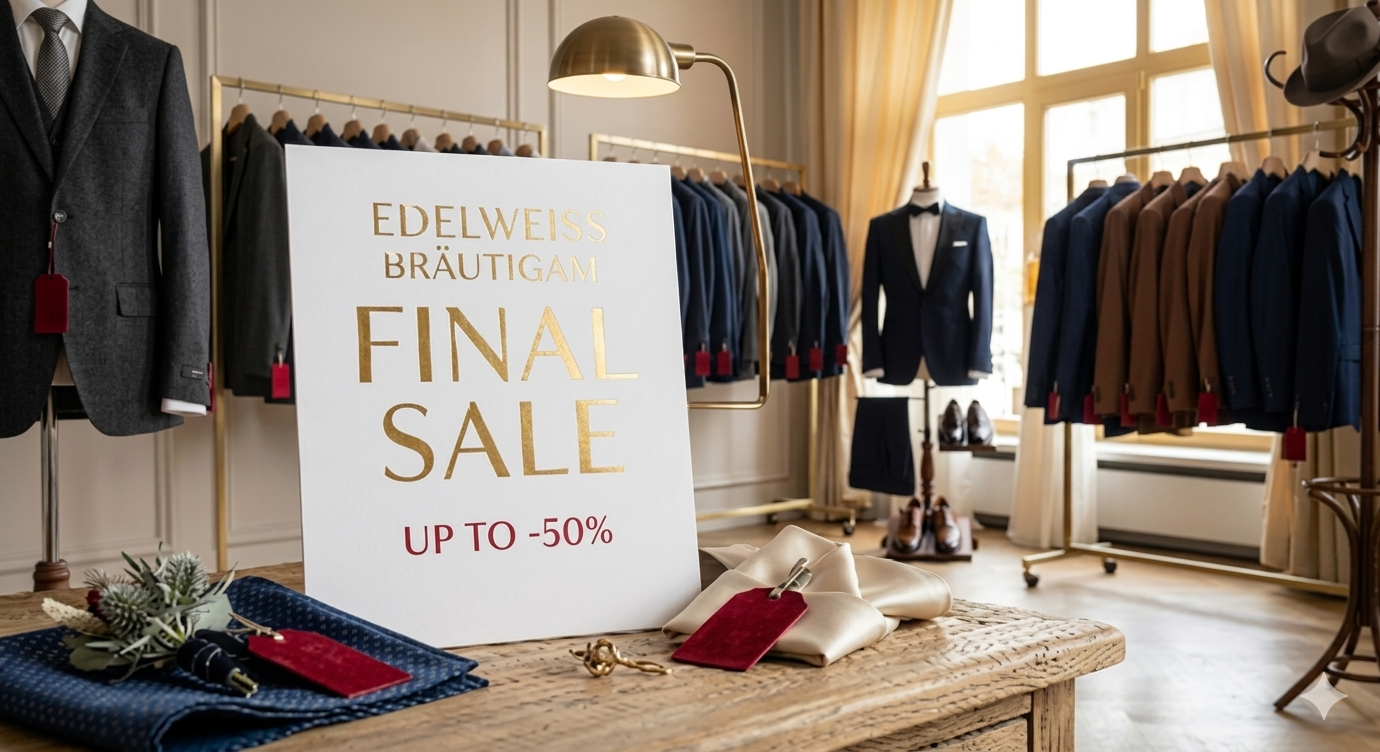 Großer Ausverkauf Herrenmode